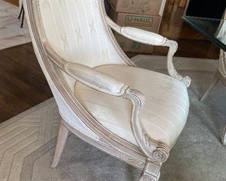 One of 8 dining chairs