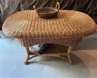Wicker table