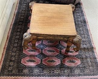 Rug, 5 feet 10 inches by 3 feet 10 inches