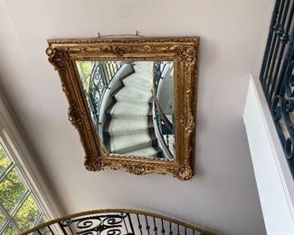 Mirror, 5 feet tall by 4 feet 2 inches wide