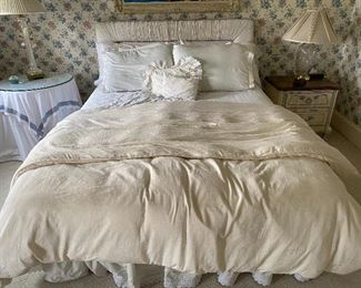 Upholstered queen headboard