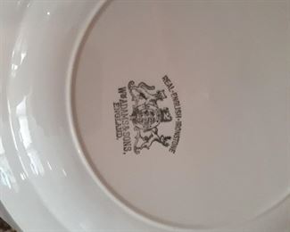 Adam's Ironstone dishware 
Made in England