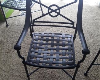 Woodard armchair,  Delphi  design