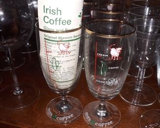 Irish Coffee  glassware