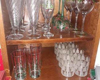Holiday barware
