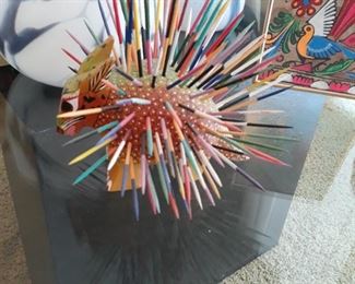 More Folkart  porcupine 