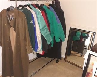 Voats and jackets,  womens and a few mens