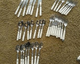 Another set of kitchen flatware,  service for 8