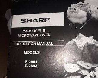 Sharp carousel microwave