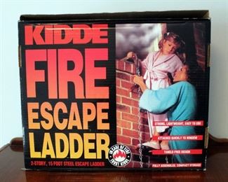Kidde Fire Escape Ladder, 15'/2 Stories, In Original Box