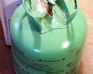 Dupont Freon R-22, Mostly Full 30lb Container