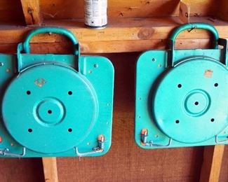 Vintage Metal Framed Stadium/Bleacher Seats Qty 2