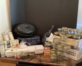Food Saver Professional III and Canning Items