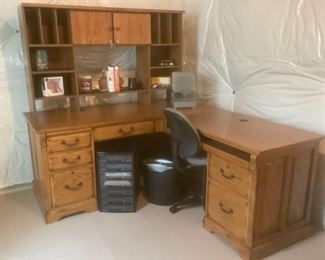 Large Wood Office Desk