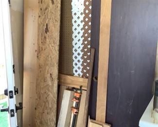 Miscellaneous Wood and Clamp
