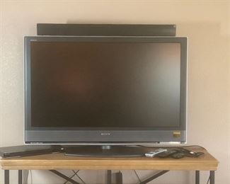 SONY Flatscreen TV SONY Blue ray Disc Player SONY Active Speaker