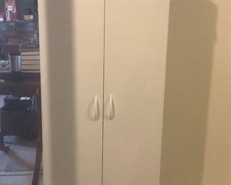 White Storage Cabinet