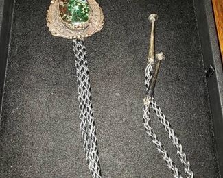 Sterling Silver Westernstyle Bolo Tie