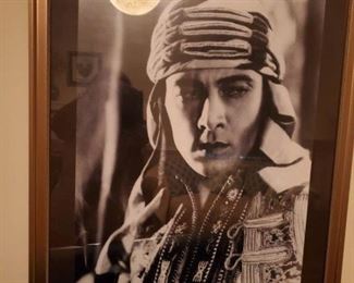 Rudolph Valentino in "The Sheik" Silent Movie