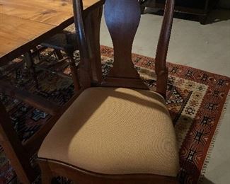 18th century French Regency Walnut side chair