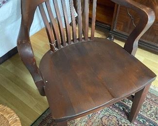 Early desk chair 