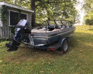 5. Bonanza Bass Boat and trailer