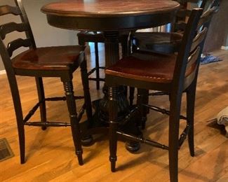 High top table from Machinos with four chairs