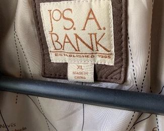 Joseph a bank men’s leather jacket