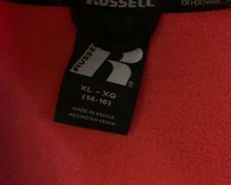 Young men’s clothing - sizes range from boys size 8 to young men’s small - tops, jeans, shorts, hoodies