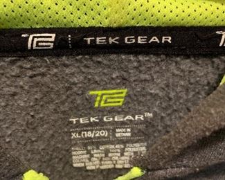 Young men’s clothing - sizes range from boys size 8 to young men’s small - tops, jeans, shorts, hoodies - many great labels….Nike, Under Armour, Patagonia, Tek Gear