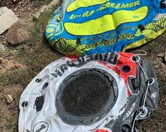 Towable water the tubes