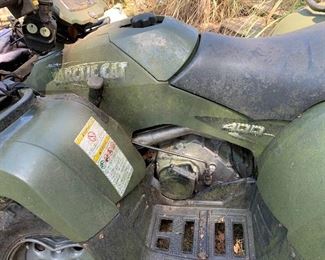 Arctic Cat 4 wheeler - has been wrecked, engine works great