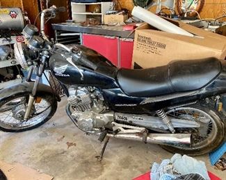6. 1999 Honda Nighthawk Motorcycle