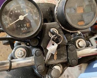 6. 1999 Honda Nighthawk Motorcycle