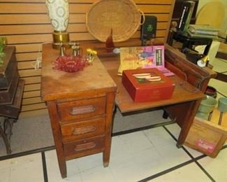 Antique Typewriter Desk