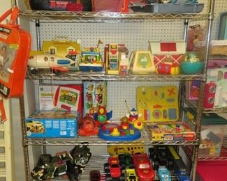 Lots of vintage toys