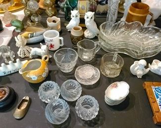 Cherry Blossom japanese lusterware creamer, etc.