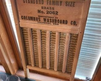 Columbus Washboard Company vintage washboard