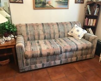 Sleeper Sofa, includes full size mattress, foam pad and mattress cover $250
