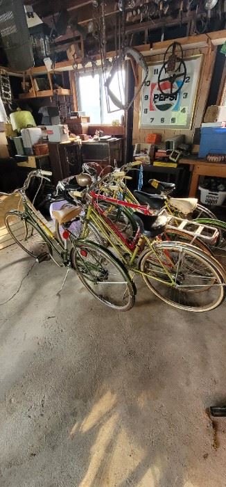 Vintage bicycles 