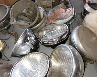 1930's car headlamps