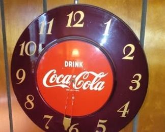 Vintage Coke clock