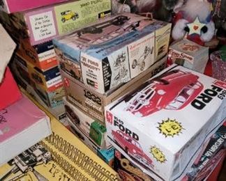 Vintage car models