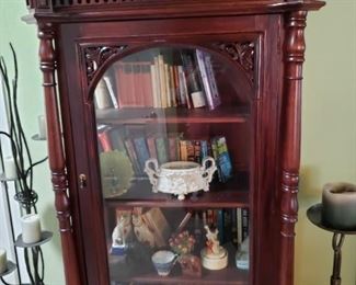 Gorgeous Antique Glass Front Bookcase