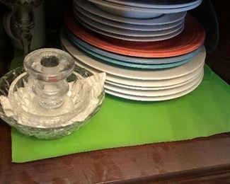 Fiesta Ware and other dishes
