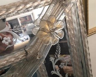 Venetian Mirror Detail
