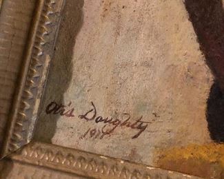 Art Signed Otis Doughty