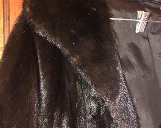 Full
Length mink coat