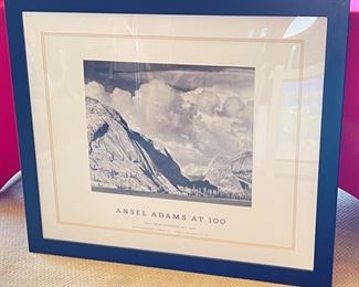 Ansel Adams Centennial Poster Framed Frame: 30.5 x 36.5