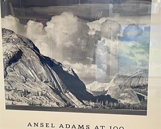 Ansel Adams Centennial Poster Framed Frame: 30.5 x 36.5
